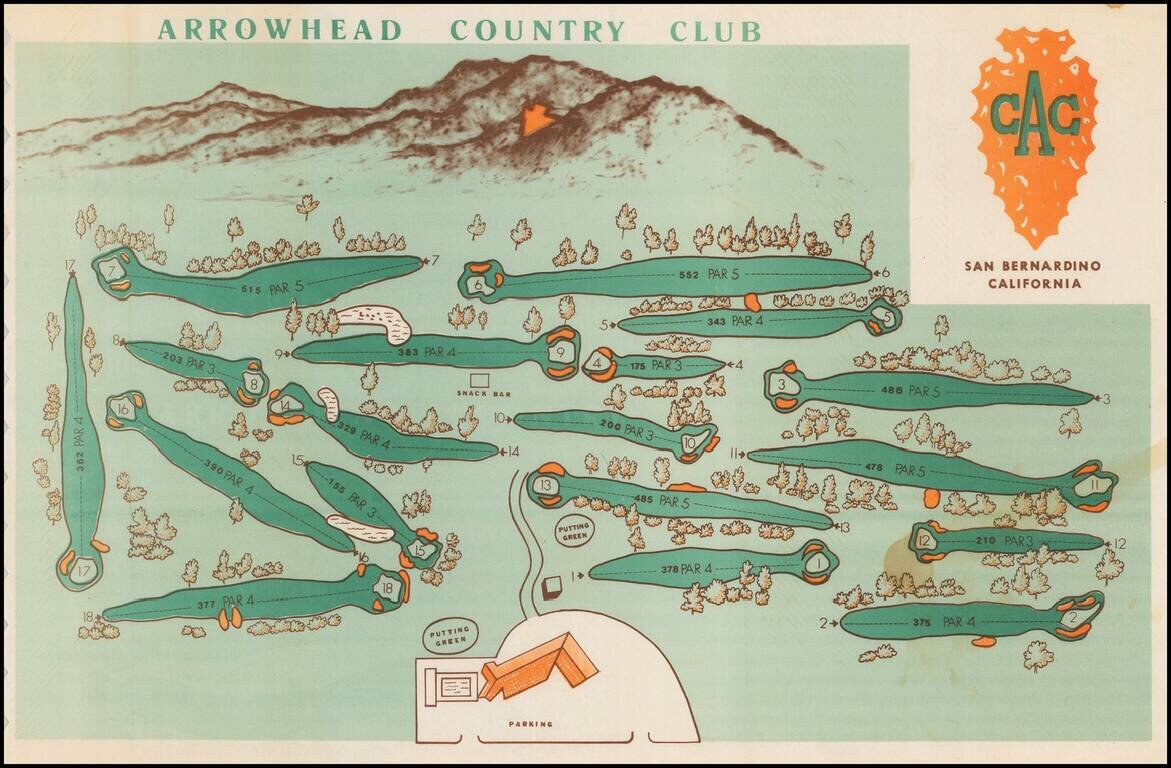 Arrowhead Country Club (Golf Course Map & View)