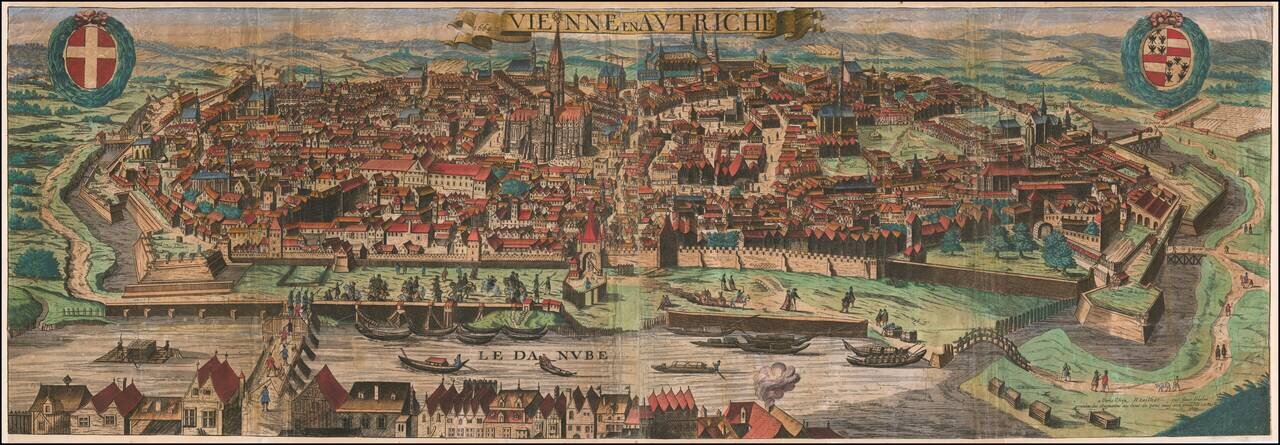 Vienne en Autriche 1669