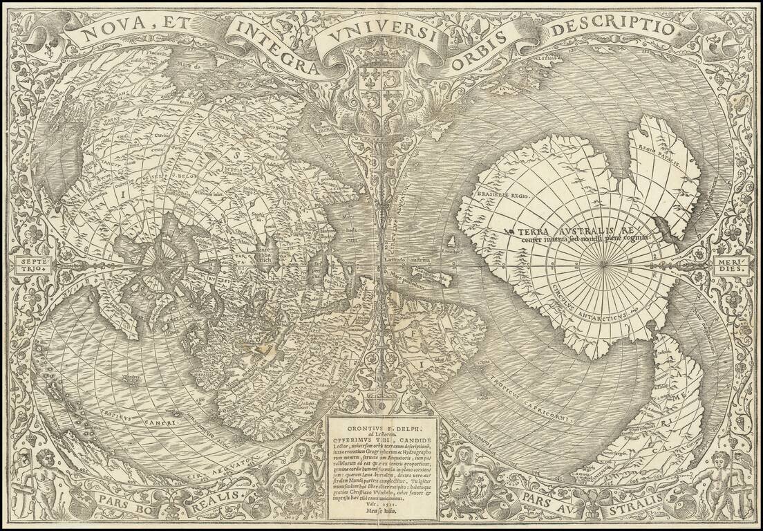 Nova, et Integra Universi Orbis Descriptio  (First Edition!)