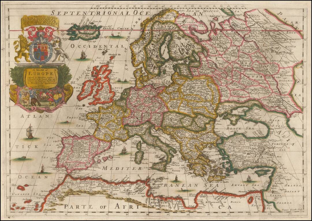 A New Mapp of Europe . . . 1669