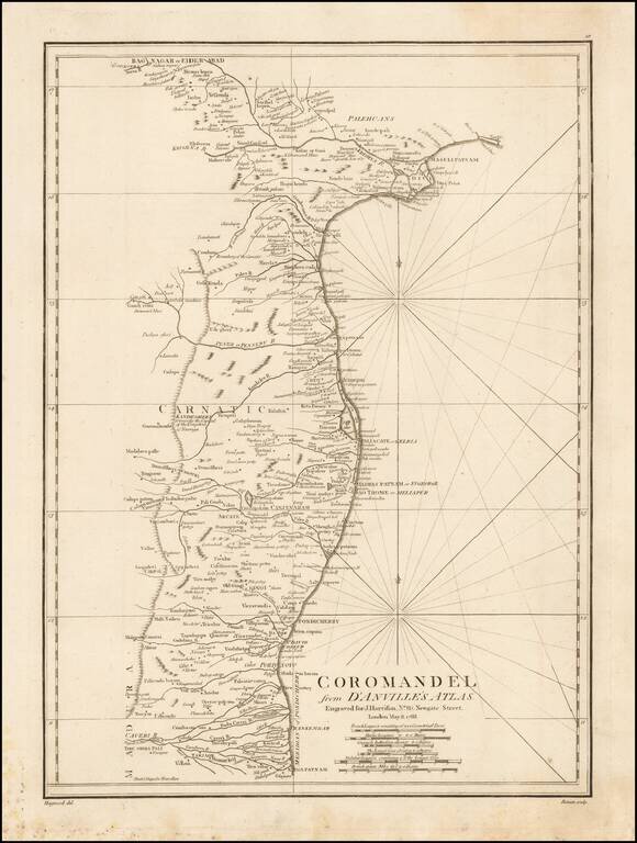 Coromandel from D'Anville's Atlas . . . 1788