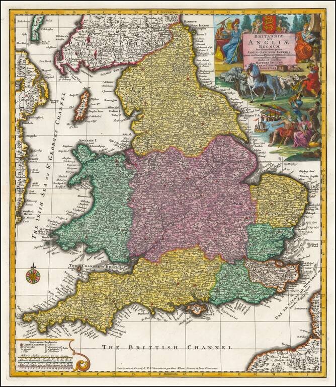 Britanniae Sive Angliae Regnum, tam secunum prisca Anglo-Saxonum Imperia…