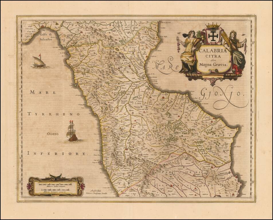 Calabria Citra olim Magna Graeciae