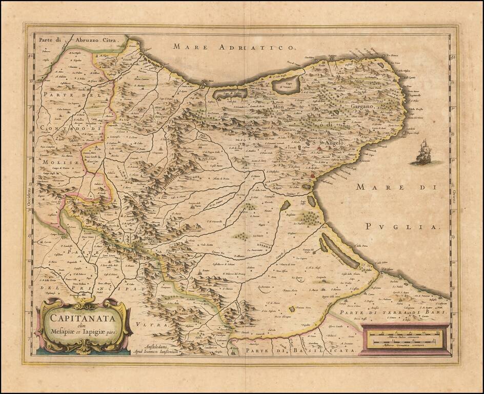 Capitanata olim Mesapiae et Iapigiae pars.