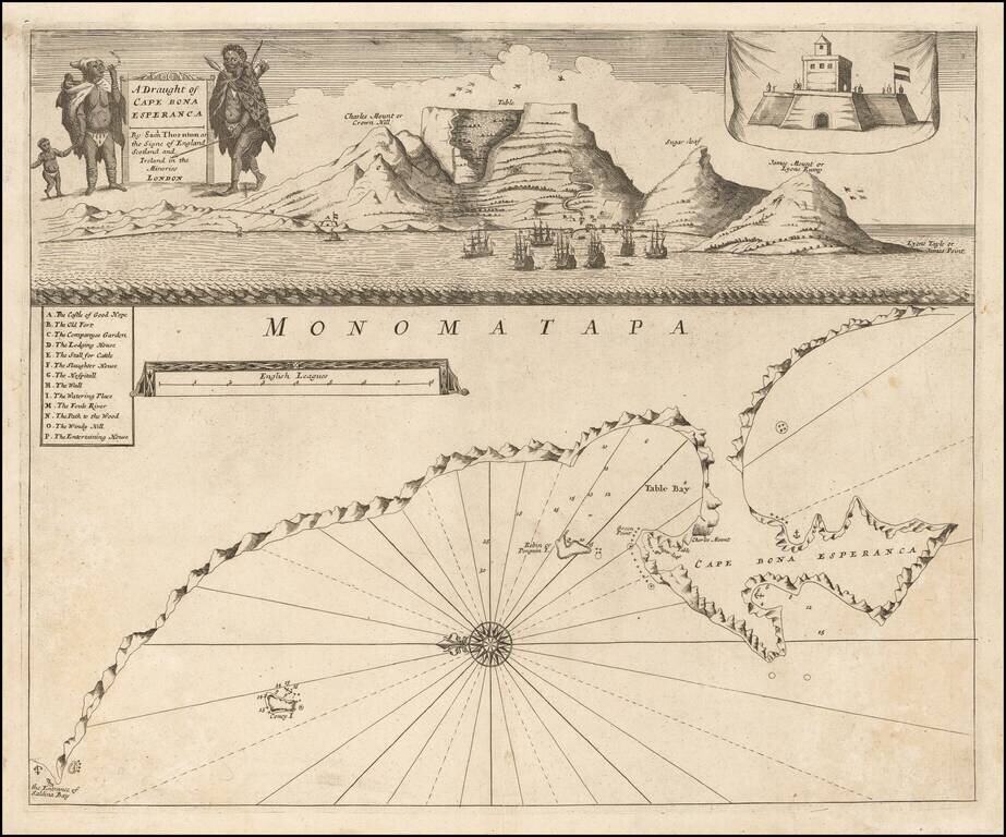 A Draught of the Cape of Bona Esperanca