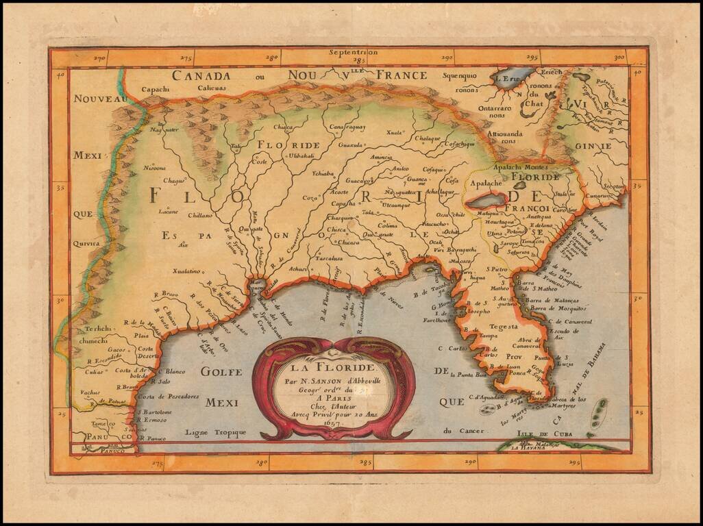 La Floride . . . 1657