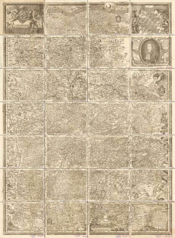 S. Rom. Imperii Circuli et Electoratus Bavariae Tabula Chorographica . . . 1663