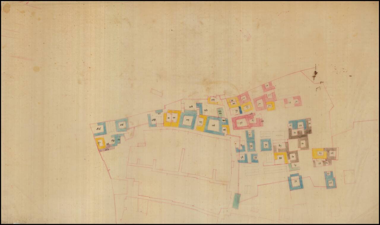 (Manuscript city plan - Algeria)