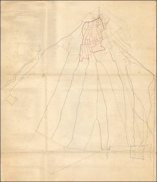 (Manuscript city plan - Algeria)