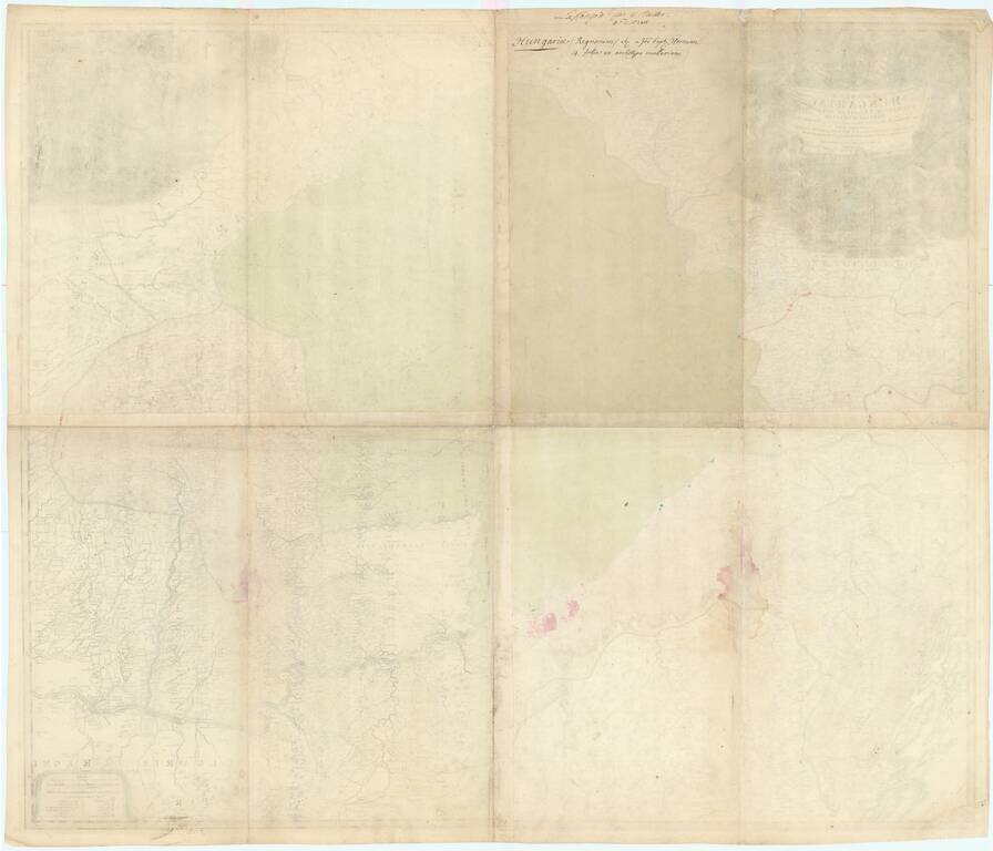 Regnorum Hungariae Dalmatiae, Croatiae, Sclavoniae Bosniae et Serviae cum Principatu Transylvanie, maxima que Parte Valachiae nova et exacta tabula ex Archetypo Mulleriano . . .