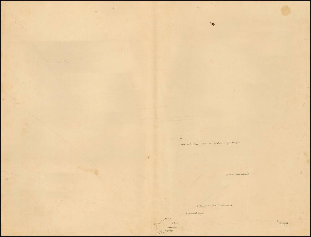 (Manuscript Map - Algeria)