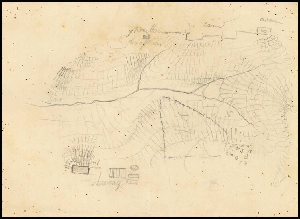 (Manuscript Map - Algeria)
