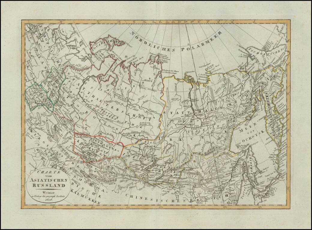 Charte Asiatischen Russland . . . 1806