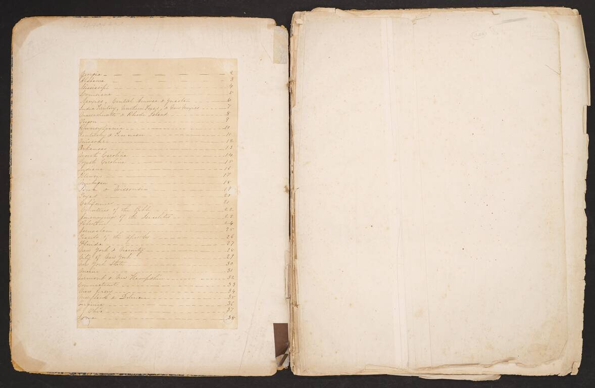 The Cerographic Atlas of the United States (Unique Colored Example!)