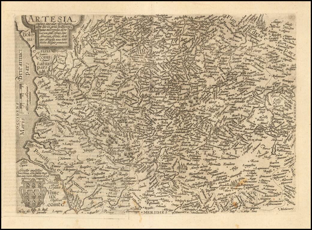 Artesia cuius incolae Atrebates olim dicti . . .