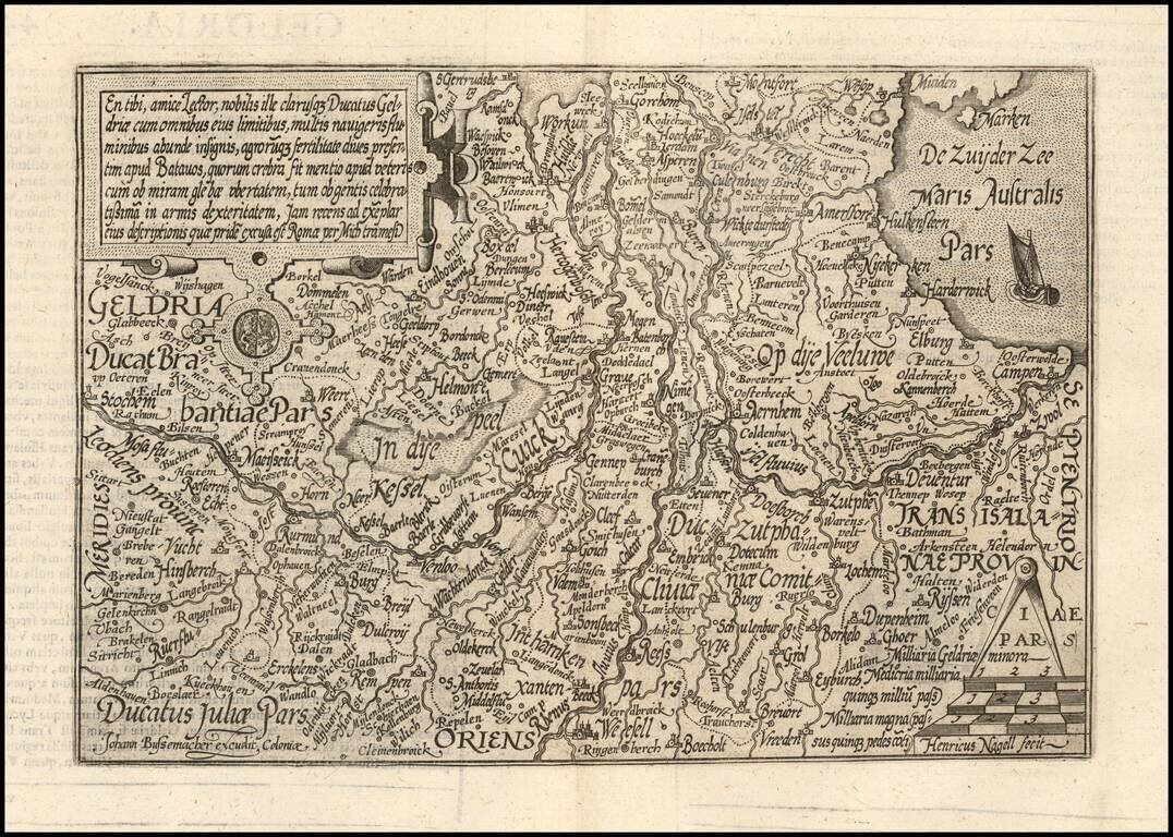 En tibi, amice Lector, nobilis ille clarusque Ducatus Geldraie cum omnibus eius limitibus . . .