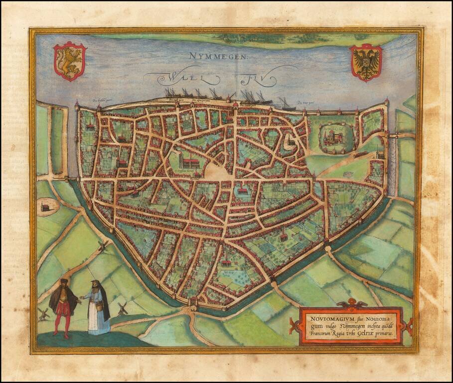 [Nymmegen] Novimagium sive Noviromagum vulgo Nijmmegen . . . .