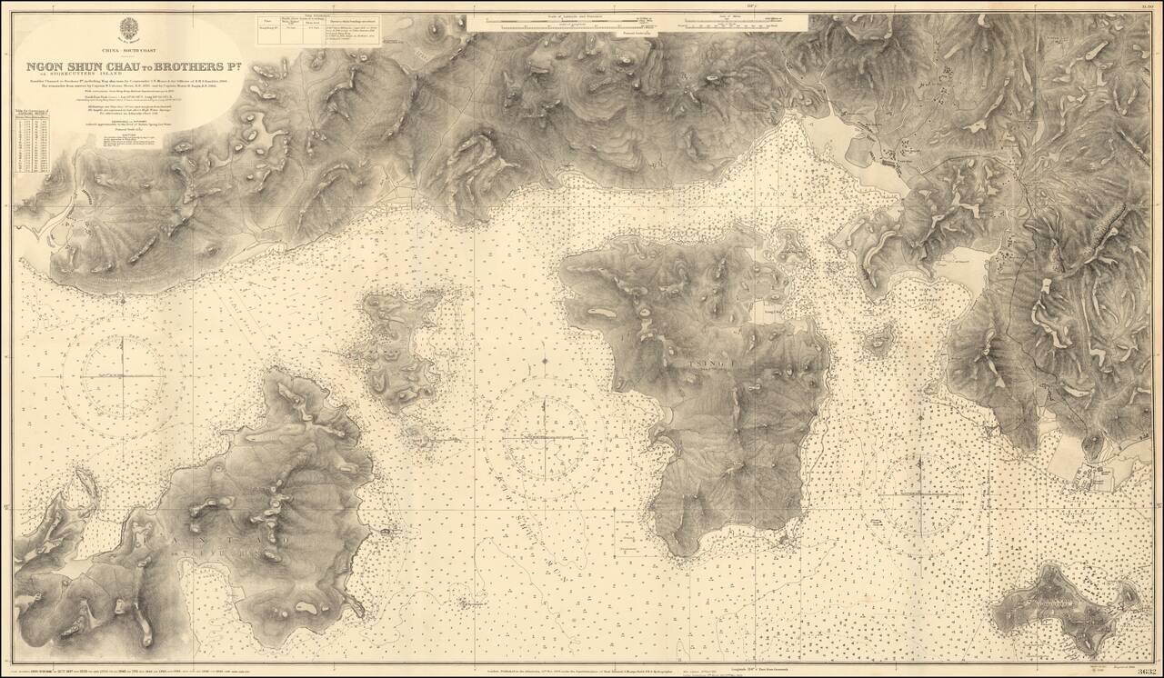 Ngon Shun Chau (or Stonecutters Island) to Brothers Pt.