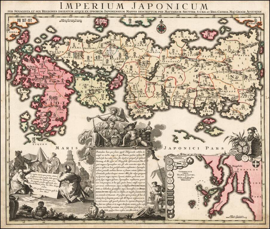Imperium Japonicum Per Sexaginta et Sex Regiones Digestum Atque Ex Ipsorum Japonensium Mappis Descriptum . . .