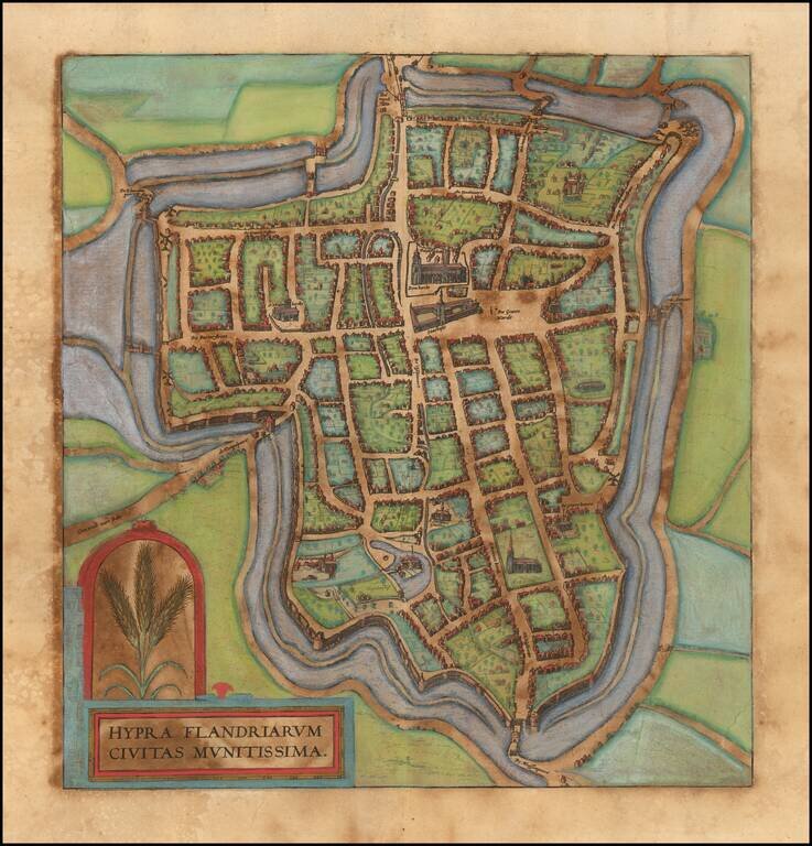 (Ieperen) Hypra Flandriarum Civitas Munitissima