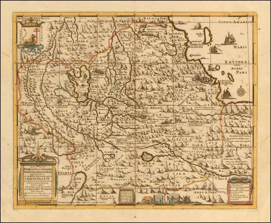 Jobi Ludolfi Habessinia Seu Abassia Presbyteri Johannis Regio . . . MDCLXXXIII