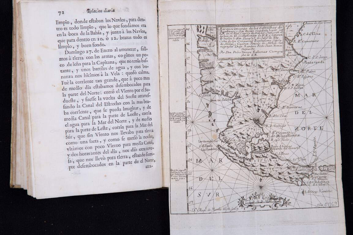 Relacion del Viage, que por orden de su magestad, y acuerdo de el real consejo de Indias, hicieron los Capitanes Bartholome Garcia de Nodal, y Conzalo de Nodal, Hermanos...