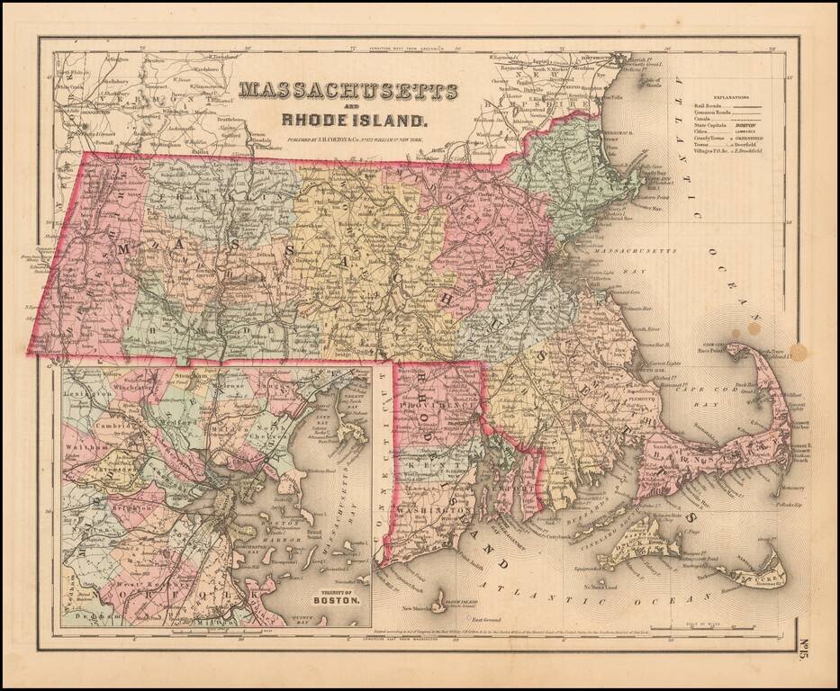 Massachusetts and Rhode Island