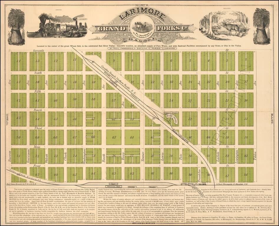 Larimore  Grand Forks Co. Dakota