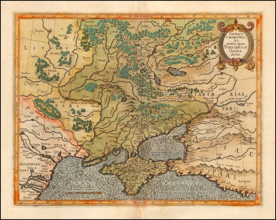 Taurica Chersonesus. Nostra aetate Przecopsca, at Gazara dicitur.