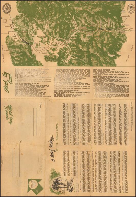 Pictorial Map of Historic Panama