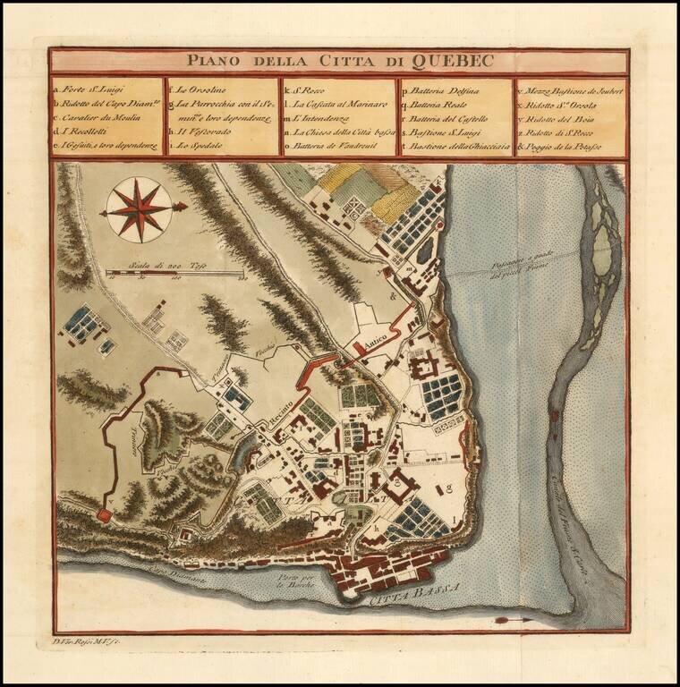 Piano della Citta di Quebec