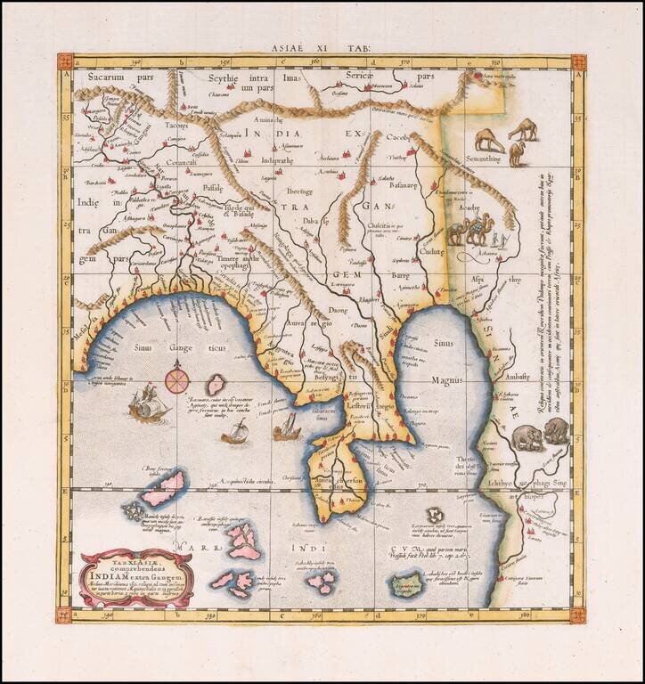 Tab. XI Asiae, comprehendens Indiam extra Gangem . . .