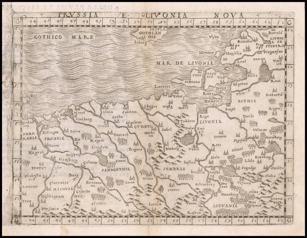 Prussia Et Livonia Nova