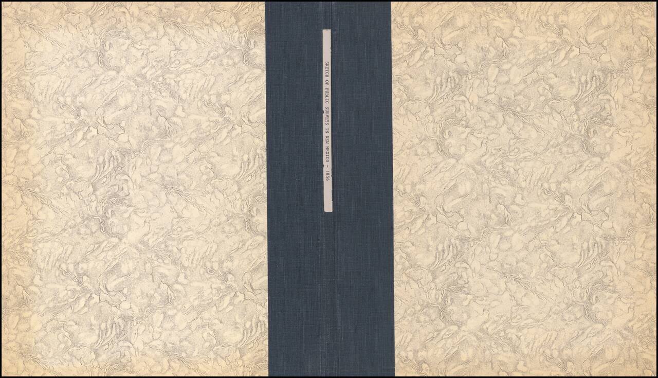 Sketch of Public Surveys in New Mexico to Accompany Report of Surveyor General 1856