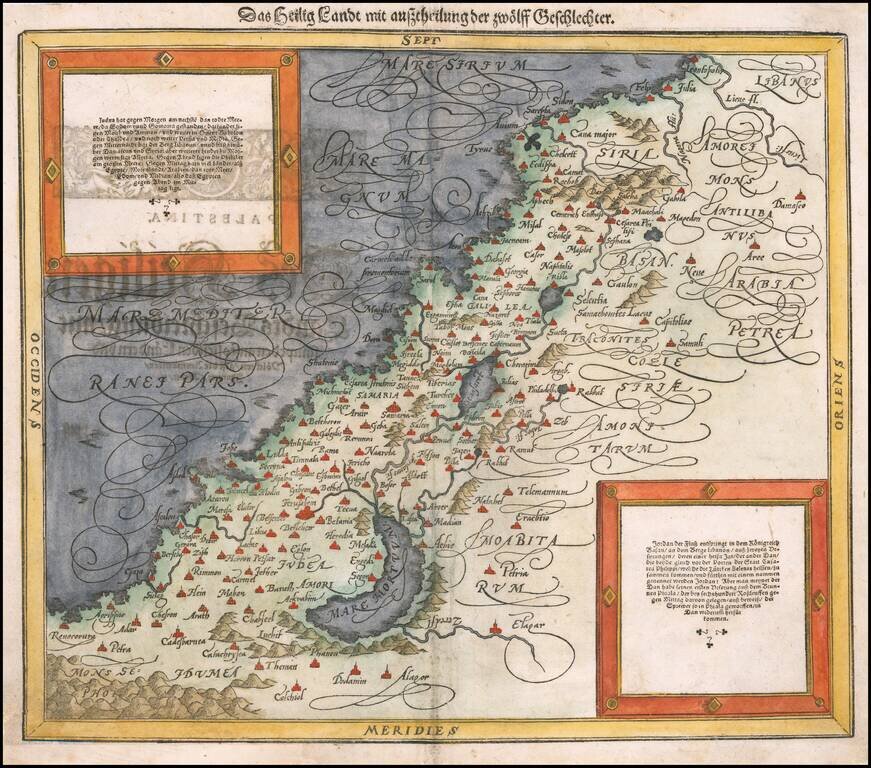 (Holy Land) Das Heilig Landt mit Außchulung Der zwolff Beschlechter