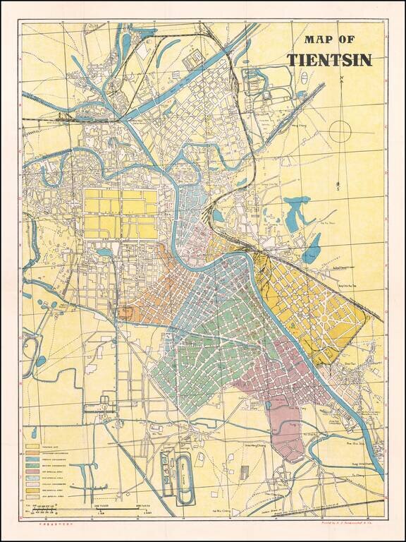 Map of Tientsin
