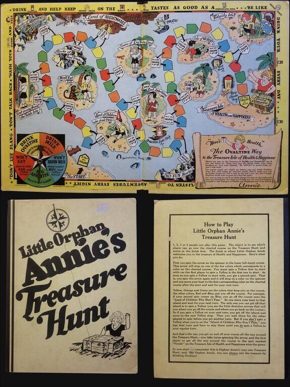 Little Orphan Annie's Treasure Hunt.