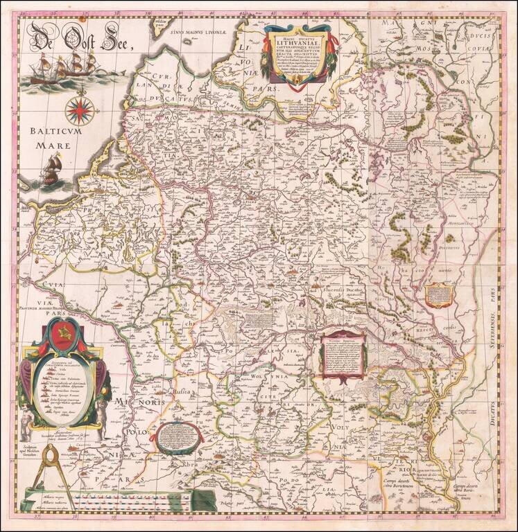 Magni Ducatus Lithuaniae Caeterarumque Regionum Illi Adjacentium . . .  Anno 1613