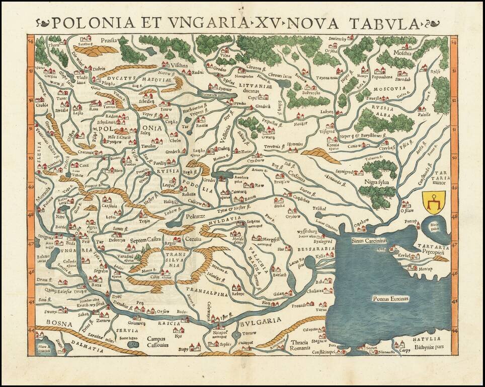 Polonia et Ungaria XV Nova Tabula