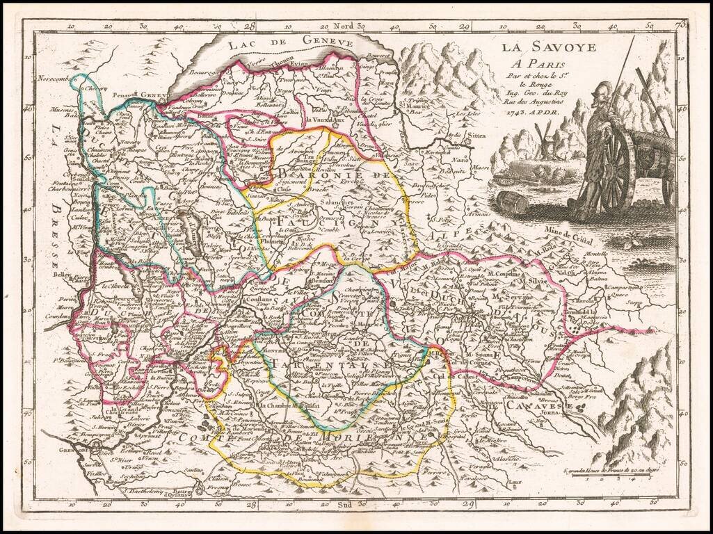 La Savoye . . . 1743