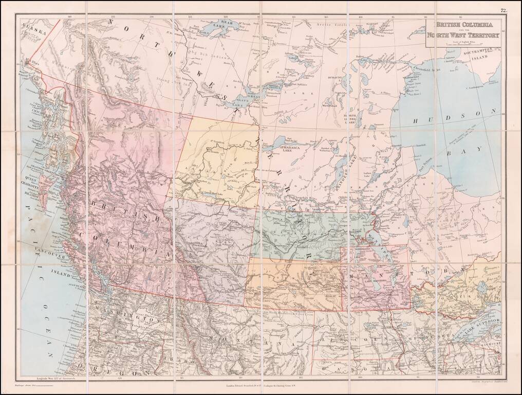 [State of Lincoln!]  British Columbia and the North West Territory