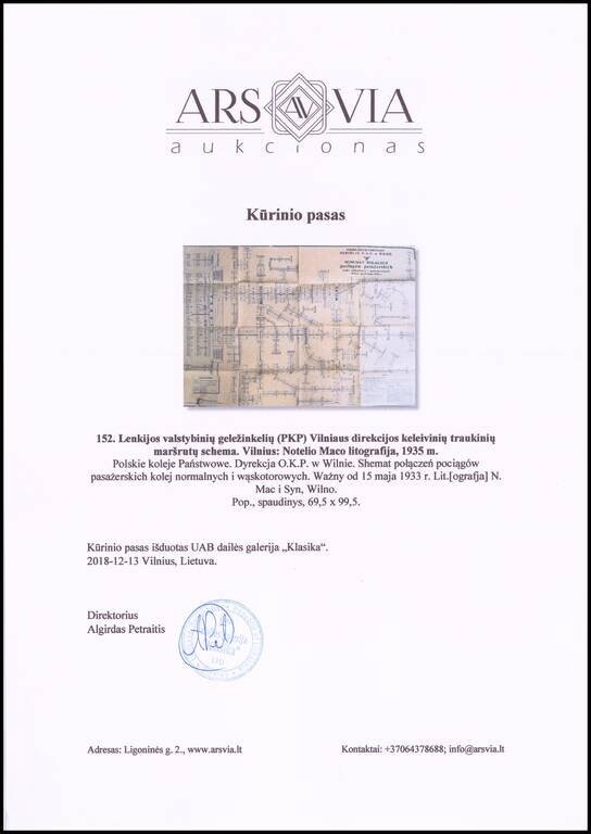 Polskie Koleje Panstwowe Dyrekcja O.K.P. w. Wilnie  -- Schemat Polaczen pociagow pasazerskich kolei normalnych i waskotorowych Wzny od 15 maja 1933 r.