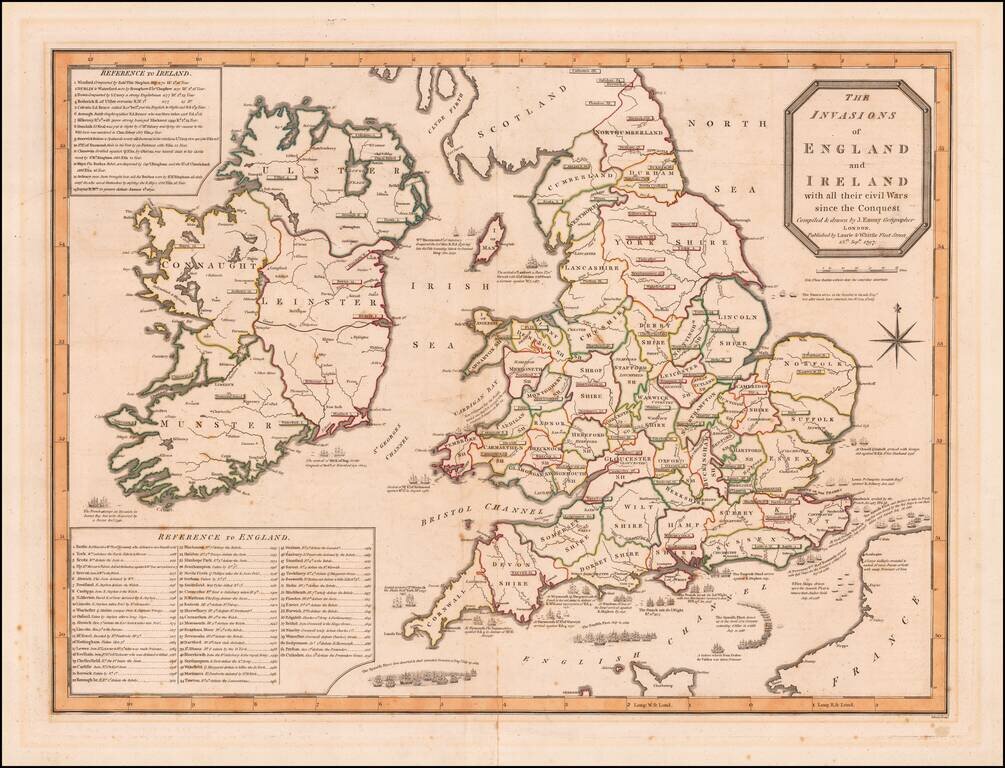 The Invasions of England and Ireland with all their Civil Wars Since the Conquest . . . 1797