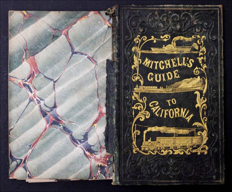 A New Map of Texas Oregon and California with the Regions adjoining Compiled from the most recent authorities... 1849 [Very Rare Variant Edition]