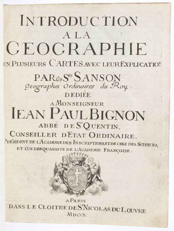 Introduction à la géographie en plusieurs cartes avec leur explication.