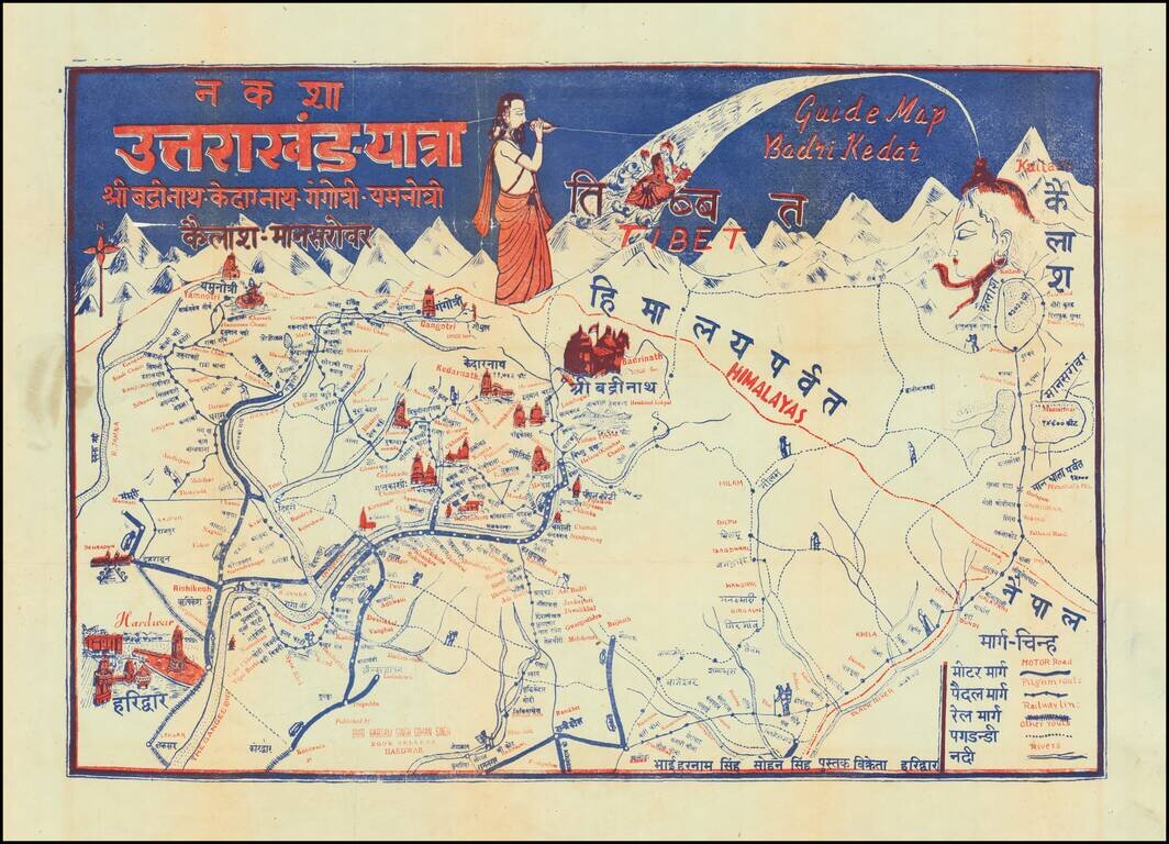 Guide Map Badri Kedar