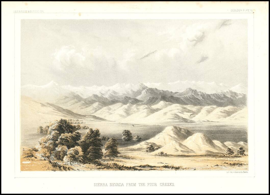 Sierra Nevada From The Four Creeks