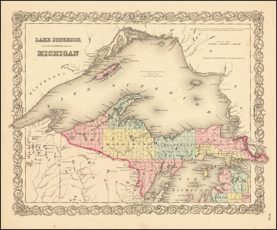 Lake Superior and the Northern Part of Michigan