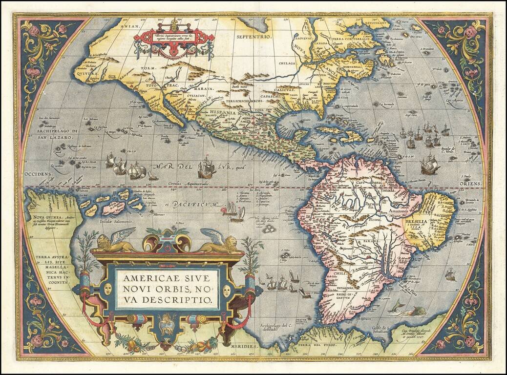(World & Continents) Typus Orbis Terrarum / Americae Sive Novi Orbis Nova Descriptio / Asiae Nova Descriptio / Africae Tabula Nova / Europae