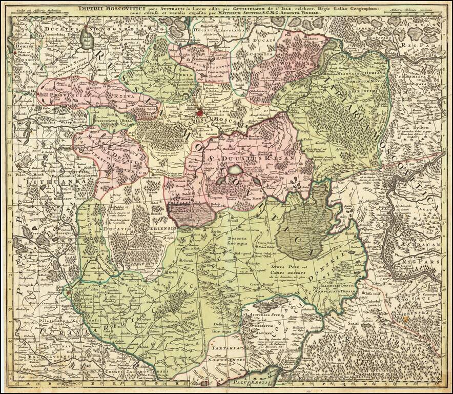 Imperii Moscovitici pars Australis in lucem edita . . .